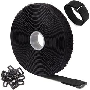 Sangle de connexion Velcro personnalisée 2 en 5 pour rangement et organisation, avec boucle réglable pour valise et bagages - Product Image 1