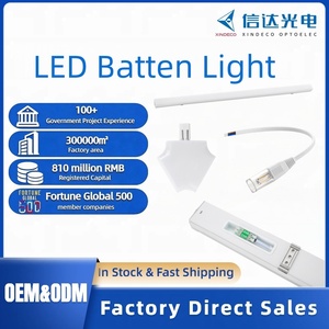 XINDECO BD-23 20W 600mm LED Batten Light 6654K CRI85 Ra85 Energy Class A+ Indoor Linear <strong>Lighting</strong> 4500LM - Product Image 1
