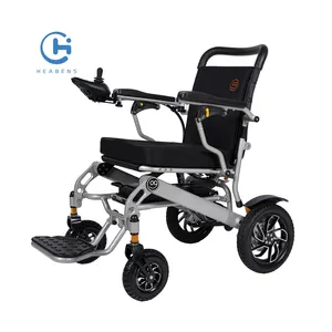 Fauteuil roulant électrique motorisé pliant portable personnalisé Fauteuil roulant électrique pliable pour handicapés