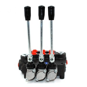 Vanne de commande directionnelle monobloc hydraulique manuelle à 3 bobines P80 |   Fabricant direct d'usine et service OEM/ODM - Product Image 2