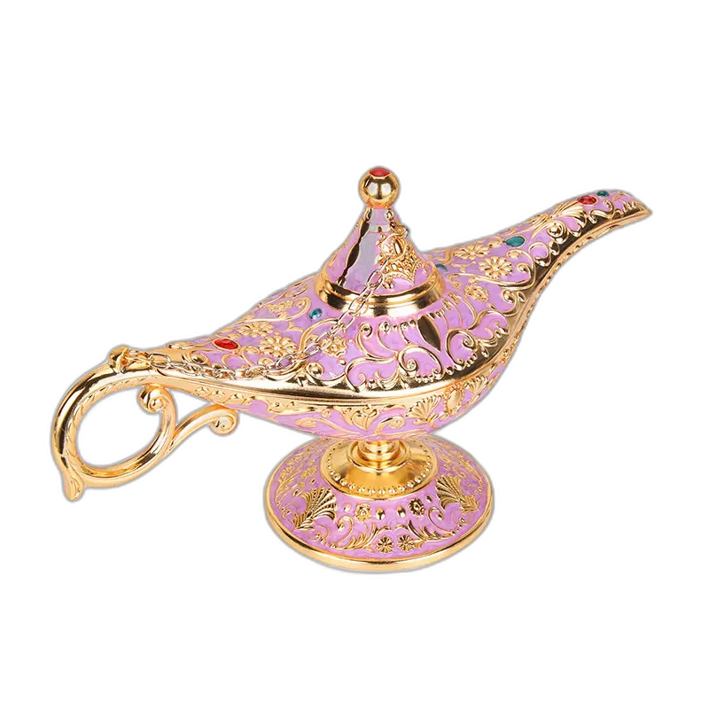 Lámpara mágica de Aladino Vintage árabe clásica para Decoración de mesa de boda