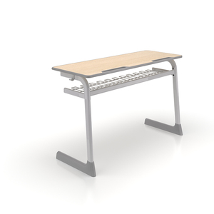 Đại học 2 người đôi bảng Trường Đại học đồ nội thất lớp học sinh viên trường học Bàn và ghế đặt trường bàn gỗ - Product Image 4