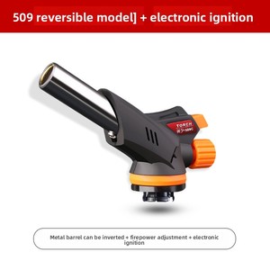 Torcia Multifunzione Portatile <span class=keywords><strong>a</strong></span> <span class=keywords><strong>Gas</strong></span> con Cartuccia <span class=keywords><strong>a</strong></span> Cassetta, Pistola Spray per Bruciare Capelli, Fiamma ad Alta Temperatura, Accenditore - Product Image 6