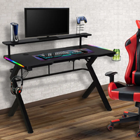 Meilleur meuble de maison moderne en métal, Table de jeu pour ordinateur PC, bureau de jeu
