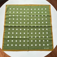 Foulard carré en popeline de coton de qualité supérieure, accessoire de mode populaire, mouchoir personnalisé avec logo, foulards carrés en popeline de coton