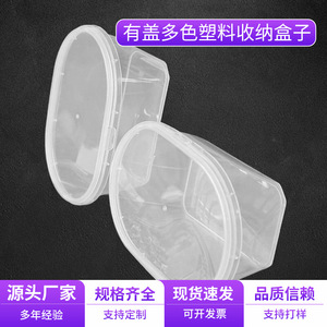 Caja de Almacenamiento de Plástico Rectangular con Tapa Transparente, Envase Ecológico para Alimentos, Tipo Vertical Pingxiang - Product Image 2