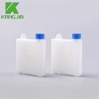 Botellas de Química HDPE Totalmente Automatizadas de 60 ml, Utilizadas para Viales Químicos Beckmen AU 480 AU 680 con Tapa de Rosca
