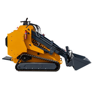 Mini-chargeur robuste tous temps avec conception de skid steer de cabine fermée confortable pour la construction et le déneigement - Product Image 1