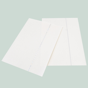 Papel de Seguridad de Mezcla de Algodón y Lino con Hilos Plateados de Fibras Visibles e Invisibles para Papel de Certificado - Product Image 5