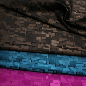 Tela Brocada Jacquard de Buena Calidad, Transpirable, con Bonitos Colores, a Precio Económico, para <span class=keywords><strong>Ropa</strong></span> de Hombre <span class=keywords><strong>y</strong></span> Mujer, Túnica Mongol - Product Image 4