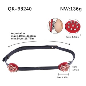 QK-B8240 Sujetador de pecho en forma de peonía con pinchos metálicos, estimulador de pecho de cuero PU, juguete BDSM para coqueteo de pezones, para masturbación femenina - Product Image 6