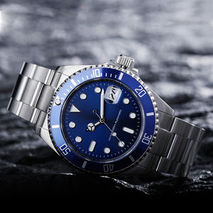 Mécanicien de mouvement automatique personnalisé sans logo OEM montres de haute qualité en acier inoxydable 904L à remontage automatique pour hommes - Product Image 4