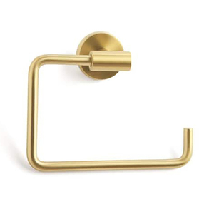 <span class=keywords><strong>Porte</strong></span>-rouleau de <span class=keywords><strong>papier</strong></span> <span class=keywords><strong>toilette</strong></span> double moderne en acier inoxydable, écologique, avec design à 2 lignes et étagère de salle de bain en <span class=keywords><strong>tuyau</strong></span> de fer - Product Image 4