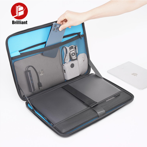 Étui de transport pour ordinateur portable Buweilian grand format <span class=keywords><strong>17</strong></span> pouces avec poignée, antichoc, imperméable, en EVA, pour ordinateurs portables HP, Dell, <span class=keywords><strong>Asus</strong></span> de <span class=keywords><strong>17</strong></span>,3 pouces - Product Image 4