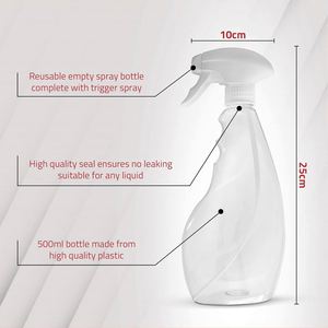 ขวดพลาสติก HDPE ขนาด 300 มล. 500 มล. 750 มล. 1000 มล. สีตามสั่ง สำหรับบรรจุน้ำยาซักผ้า พร้อมหัวปั๊มสเปรย์และปั๊มร้อน สำหรับบรรจุภัณฑ์ 100 ชิ้น - Product Image 3