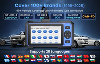 MUCAR 682 Outil de diagnostic de voiture CANFD OBD2 Scanner Contrôle bidirectionnel 20 Reset Système complet de diagnostic Mise à jour gratuite