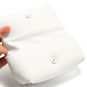 Ensemble étui à lunettes en cuir PU souple blanc nouvelle mode boîte à lunettes et lunettes de soleil avec logo personnalisé pour un rangement pratique - Product Image 4