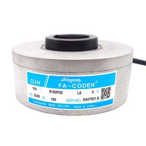 Encodeur Tamagawa Fa-Coder Oih100-8192P20-L6-5V pour pièces d'ascenseur, design industriel métallique - Product Image 1