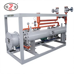 Calentador de Aceite Térmico Eléctrico de 400KW a Prueba de Explosiones, Montado sobre Plataforma, de Acero Inoxidable, para Procesos Químicos a Alta Temperatura, Indirecto - Product Image 1