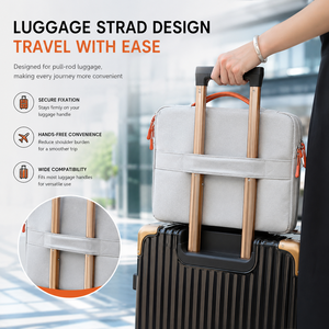 Sac à main pour <span class=keywords><strong>ordinateur</strong></span> portable de 16 pouces, antichoc, imperméable, léger, pour hommes, sacoche d'affaires, sacoche pour <span class=keywords><strong>ordinateur</strong></span> portable - Product Image 2