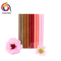 Machine à rouleaux de papier crépon biodégradable de qualité supérieure, à alimentation électrique, pour la fabrication artisanale de fleurs pour Pâques et la remise des diplômes