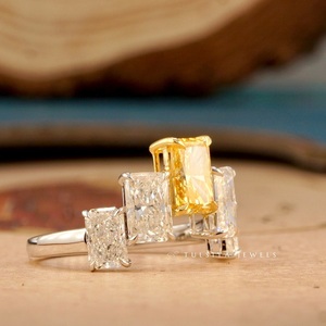 Anillos de diamantes de joyería fina con estilos modernos y clásicos, elaborados con diamantes de alta calidad y de forma atemporal. - Product Image 2