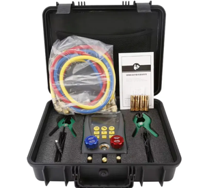 DY517A Medidor De Pressão Refrigeração Vácuo Digital Pressão Manifold Tester Medidor HVAC Temperatura Tester Valve Tool Kit - Product Image 6