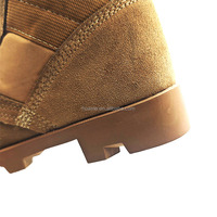 Bottes de désert kaki de sable sur mesure Bottes de combat tactiques Botte marron