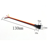 Interrupteur tactile miniature Jucai DC 12V 24V blanc noir, espacement des trous de 10 mm, matériau PVC, montage encastré, variateur de lumière LED