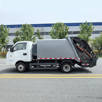 Camion Compacteur de Déchets Électrique 4CBM Prix Usine - Compression Bidirectionnelle & Fonctionnement Silencieux Contrôleur CAN-Bus Dédié