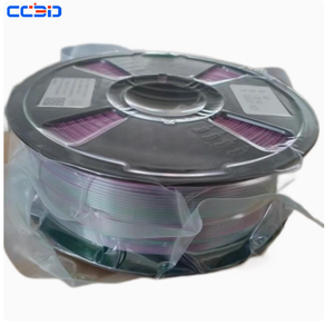 طابعة حرير دي ثلاثية الأبعاد من الحرير-دي خيوط حرير-دي أرجواني + أخضر (من النايلون) متوافقة مع النموذج الاقتصادي - Product Image 1