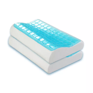 <span class=keywords><strong>Almohada</strong></span> antiestrés de espuma viscoelástica, Gel regulador de temperatura, soporte tridimensional para cuello y hombros - Product Image 6