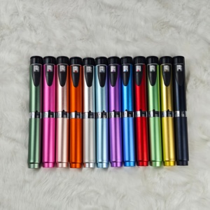Stylo réutilisable en métal avec bouchon à vis, support vide pour usage personnel - Product Image 3