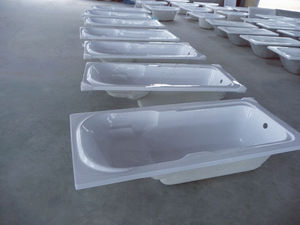 GreenGoods Louças Sanitárias Exportação Árabe Gota em Soaker Acrílico Banheira - Product Image 3