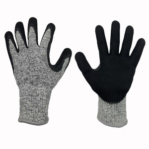 Gants résistants à la chaleur et à l'abrasion, EN388 <span class=keywords><strong>D</strong></span> ANSI/<span class=keywords><strong>ISEA</strong></span>, niveau de protection contre les coupures 4, doublure en HPPE, paume enduite de nitrile. - Product Image 1