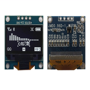 โมดูลจอแสดงผล PMOLED ขนาด 0.96 นิ้ว พร้อมหน้าจอ OLED 128*64 อินเทอร์เฟซ I2C SSD1315 อินเทอร์เฟซ OLED ความคมชัดสูง - Product Image 2