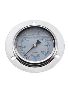 <strong>Pressure</strong> Gauge 60mm Dial Plate 1/4PT Connector 150psi 10kg <strong>Testing</strong> Range for Air Gas Water Fuel Liquid Medium Hydraulic <strong>Meter</strong> - Product Image 6