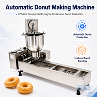 Machine automatique commerciale de fabrication de beignets, machine automatique de fabrication de beignets et de bagels