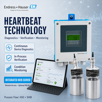 Proline Prosonic Flow I 400 9I4B Insertion Ultrasonic Flow Meter Two Path Bidirectional Heartbeat Flowmet