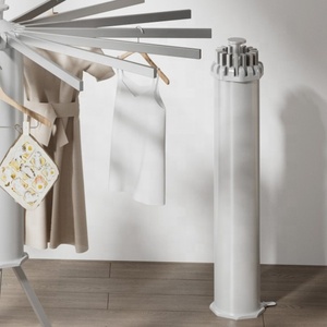 Trépied pliable étendoir à vêtements pliant cintre sèche-<span class=keywords><strong>linge</strong></span> pour blanchisserie balcon intérieur extérieur - Product Image 3