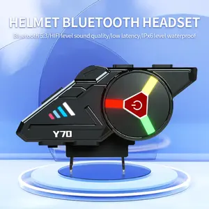 Motorrad helm BT5.3 Headset FM Radio Bluetooth Headset Helm für Motorrad rennen
