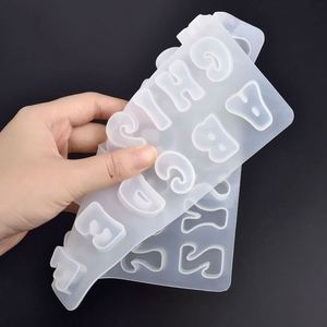 Custom Earring A-Z Silicone Eco-Friendly Opp Bag Pendant Letter Craft Art Mold DIY Alphabet <b>Kit</b> - Product Image 6