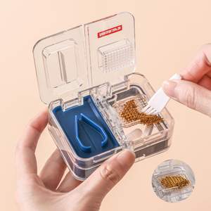 Medical <strong>Kit</strong> Multifunction ABS Tablet Cutter &amp; Splitter Case with Aluminum Pill Drug Box Stocked <strong>Plastic</strong> - Product Image 5