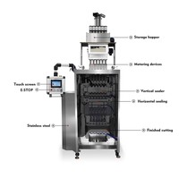 Machine d'emballage automatique à plusieurs voies pour poudre de bâton de gomme arabe Machine d'emballage de remplissage pour sachet de poudre de collagène de vitamine