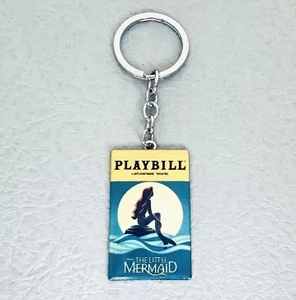 سلسلة مفاتيح موسيقية واسعة عصرية من سبائك الزنك بتخفيضات كبيرة ، حلقة مفاتيح من Playbill للنساء والرجال والفتيان والفتيات ، سلسلة مفاتيح هدايا للسيارة - Product Image 5