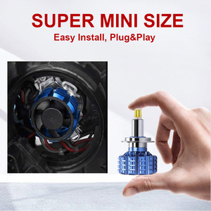 Bóng Đèn Xe Hơi 20000 Lumen N8 360 Siêu Sáng, Bóng Đèn Led 12V 24V Thiên Thần Canbus H11 HB4 9005, Đèn Pha Led H7 H4 Led - Product Image 5