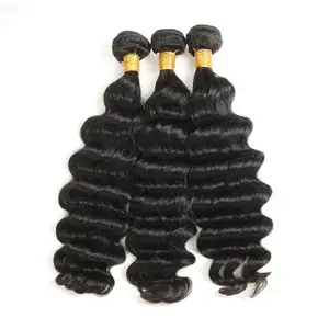 Weiqi Hair Vendor Wholesale Mongolian Coarse Raw Afro Kinky Straight Human Hair Bundles Weft For Braiding Kinky Curly Bundles