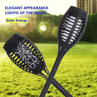 Lampe solaire LED à piquet pour aménagement paysager, étanche, pour extérieur, parc, jardin, pelouse, décoration