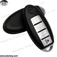Pour Nissan patrouille 5 boutons coque de clé de voiture intelligente remplacement clés de véhicule coque housse