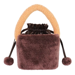 Bolso de Mano Tipo Tote Personalizado, Ecológico, de Felpa, con Diseño Vintage para Chicas, Forro de Poliéster Suave, con Dos Correas - Product Image 5